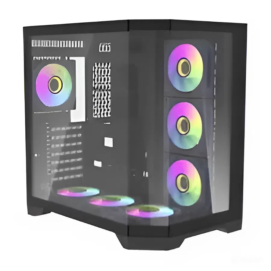 Darkflash Casing FT418 Small Black No Fans Darkflash Casing FT418 Small Black No Fans